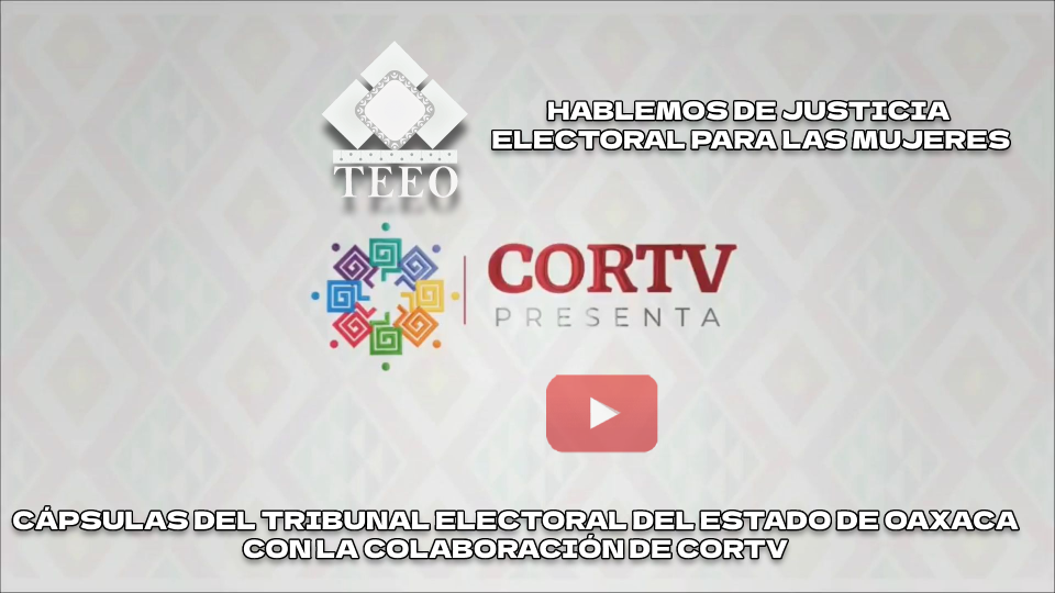 HABLEMOS DE JUSTICIA ELECTORAL PARA LAS MUJERES